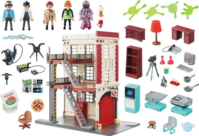 Produktbild von PLAYMOBIL 9219, Feuerwache, 6 Jahr(e), Mehrfarbig, Kunststoff