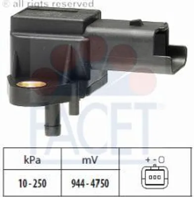 Produktbild von Facet Luftdrucksensor, Höhenanpassung 10.3030