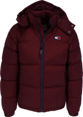Produktbild von TOMMY JEANS TJM ALASKA PUFFER męska kurtka zimowa, rozmiar:L, Tommy Jeans kolory:VLP - Deep Rouge
