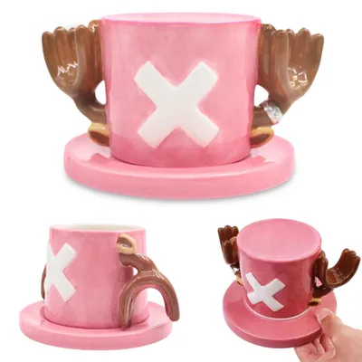 Produktbild von Keramiktasse Rosa Chopper's Hat Anime 250-300ml