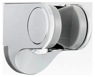 Produktbild von Verstellbare Handbrausehalterung aus Kunststoff für Wandmontage, Chrom