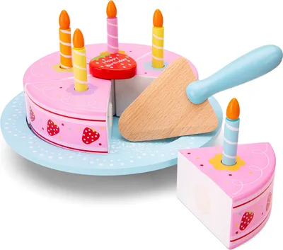 Obrázok produktu pre New Classic Toys Cutting Cake - Birthday, 2 rok / roky