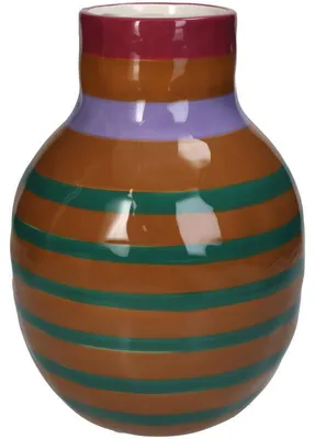 Image de Collection HD, Vase Streep, multicolore, 18x18x25 cm