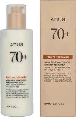 Produktbild von Anua Rice 70 + Ceramide Moisturizing Milk