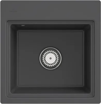 Produktbild von Villeroy & Boch Keramikspüle 335A1Fi4, Subway Style 50 S Flat Flächenbündige Spüle - inkl.