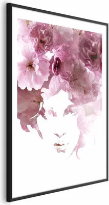 Produktbild von Posterpapier Poster - Flowery Gaze 40x60 cm Menschen h-C-0128-ao-a