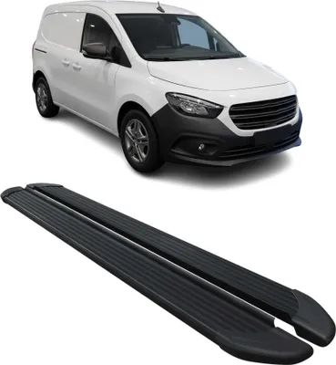 Image de Marchepieds latéraux pédale pour Mercedes Citan W420 L1 2021-2026 Noir 2Pcs Alu