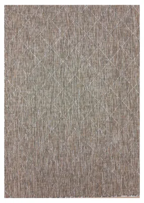 Produktbild von Teppium In & Outdoor Teppich Einfarbig Flachgewebe Wetterfest Balkon Terrasse Wohnzimmer Skandinavisches Boho, Grösse: 120x170 cm