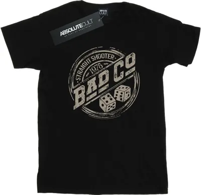 Produktbild von Bad Company - "Straight Shooter" T-Shirt für Damen BI43147 (XXL) (Schwarz)