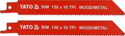 Produktbild von Bim-Sägeblätter 150 Mm 10Tpi 2 Stück Yt-33930 Yato