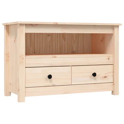 Produktbild von vidaXL TV-Schrank 79x35x52 cm Massivholz Kiefer