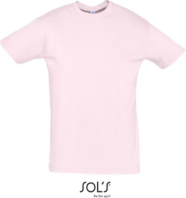 Immagine prodotto di SOLs 11380 | Maglietta da uomo Regent 150 - Colore: Rosa pallido - Taglia: M
