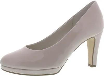 Produktbild von Gabor 81-270 Schuhe Damen Metallic Plateau Pumps Weite F, Schuhgröße:40.5, Farbe:Grau