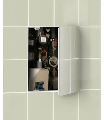 Produktbild von ZARZ Inspektionstür unter Fliesen 60x60cm, Click-Clack Öffnung, Verzinkter Stahl