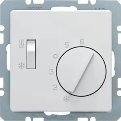 Immagine prodotto di Berker RTR, commutatore, riscaldamento/raffreddamento, Q.x, pw. samt 20296089