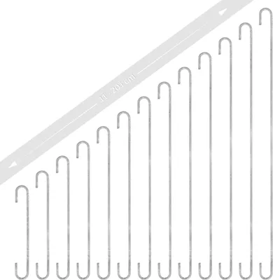 Produktbild von Distanzhalter für Gabionen 160 cm, verzinkter Draht, verhindert Ausbauchen