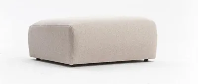 Immagine prodotto di Sgabello Beige soggiorno tappezzeria tessile mobili pouf divano 90x100
