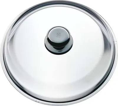 A top-down view of a pot lid.