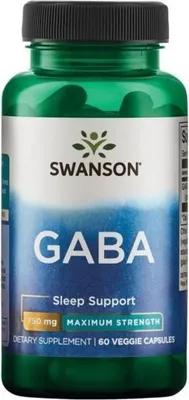 Productafbeelding van Swanson Dietary supplements Gaba, BI7308