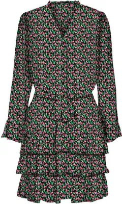 Produktbild von Only Mila Polyester Kurzes Kleid Grün XS Frau Grün XS