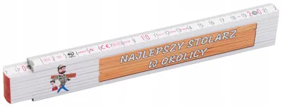 Obrázek produktu pro STABILA Dřevěný skládací metr "Nejlepší truhlář" bílý
