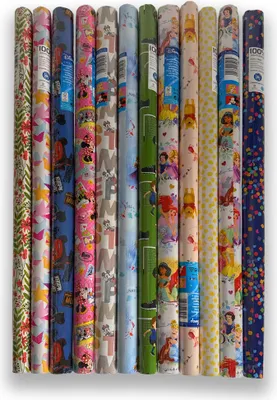 Produktbild von 24 Rollen Geschenkpapier Kinderpapier