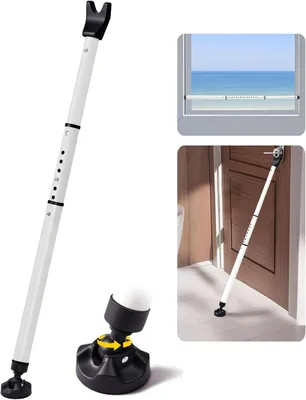 Imagen del producto de Cerradura ajustable para puertas, de acero de 4 cm, 1 unidad, para ventanas y puertas correderas