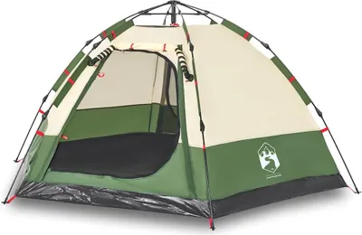 Produktbild von vidaXL Campingzelt 4 Personen Grün Quick Release