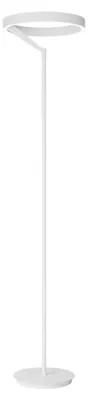 Immagine prodotto di Lampada da Terra CRISEIDE PT LED 40W 2100lm 3000K dimmerabile a pedale in alluminio Bianco satinato - Gealuce