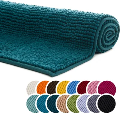 Produktbild von liebling - Badteppich, 60 x 100 cm, Fußbodenheizung geeignet, 100% Mikrofaser, petrol