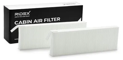 Produktbild von RIDEX 424I0268 Innenraumfilter Pollenfilter für VW Golf VII Schrägheck (5G1, BQ1, BE1, BE2) Golf IV Schrägheck (1J1) POLO (9N) für AUDI A4 Avant