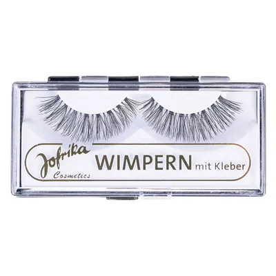 Produktbild von Jofrika 718503 Elegante Echthaarwimpern Fun inklusive Wimpernkleber