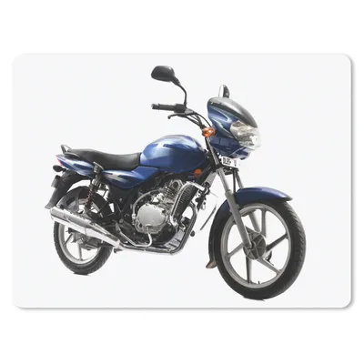 Produktbild von MuchoWow® Mauspad Mousepad Nahaufnahme eines blauen Motorrads 40x30 cm - Mousepads - Maus Mat - Pad - Mausunterlage - Anti Rutsch