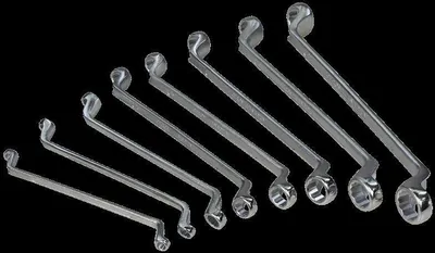 Produktbild von Ringschlüsselsatz, 8-tlg., Chrom-Vanadium, 8-22 mm