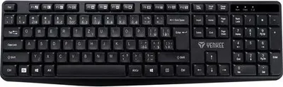 Zdjęcie produktu dla Klawiatura Yenkee YKB 2020CS WL Prime, bezprzewodowa, czarna