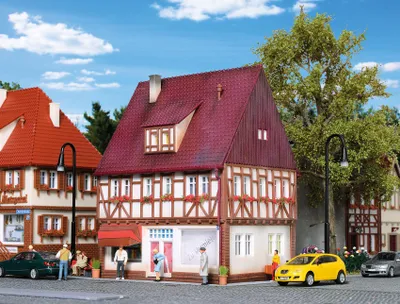 Produktbild von Vollmer 43669 - H0 Buchhandlung Bahnhofstraße 9 - Neu