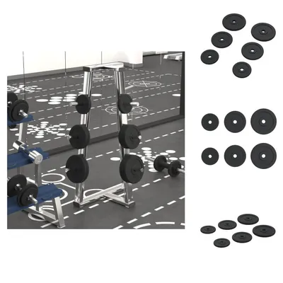Produktbild von vidaXL Hantelscheiben 6 Stk. 30 kg Gusseisen -  Hanteln & Gewichte