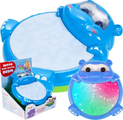 Immagine prodotto di MalPlay tamburo per bambini con luci e suoni | giocattolo musicale | giocattolo sensoriale | melodie e suoni | giocattolo educativo per bambini dai 12 mesi di età