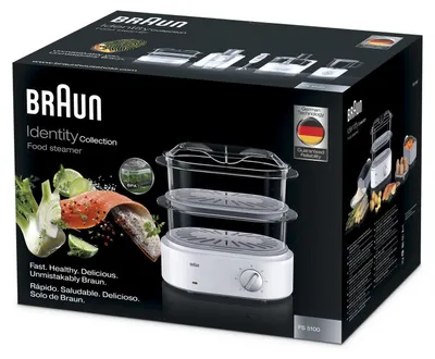 Obrázek produktu pro Braun FS 5100, 2 košík/košíky, Bílá, Pracovní deska, Otočné, Čelní, 3,1 l