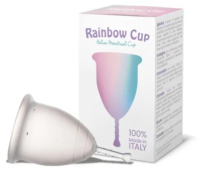 Imagen del producto de Taza menstrual, talla 2, silicona médica, suave, 1 unidad, para usar durante la menstruación