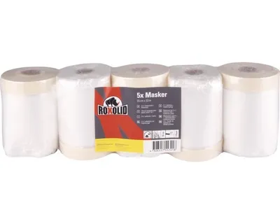 Produktbild von ROXOLID Profipack Feinkrepp Masker 550 mm x 33 m 5 Stück