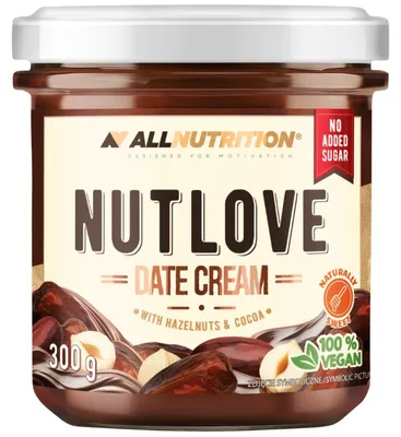 Produktbild von ALLNUTRITION Nutlove Date Cream 300g Creme auf Dattelbasis 100% VEGAN