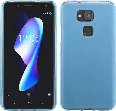 Zdjęcie produktu dla BQ Aquaris V Plus Silikonowe etui ochronne na telefon komórkowy Blue