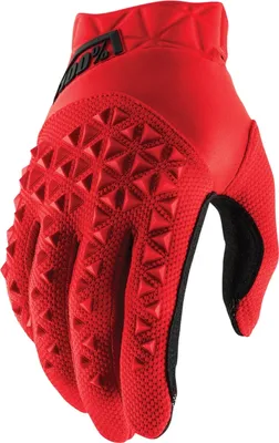 Produktbild von 100% SPEEDLAB Langfinger-Fahrradhandschuhe - AIRMATIC JR - Rot/Schwarz XL