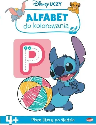 Zdjęcie produktu dla Disney Uczy Classic Alfabet do kolorowania