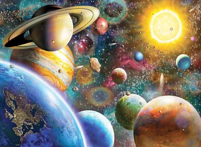 Produktbild von ANATOLIAN Puzzle Planeten 1000 Teile