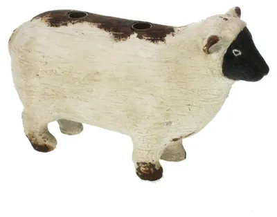 Image de Support-bougie "Meander", mouton, 18x6x12 cm