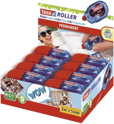 Produktbild von TESA 59819-00000-00, Blau, Rot, 6 m, 5 mm, 100%, 1 Stück(e)