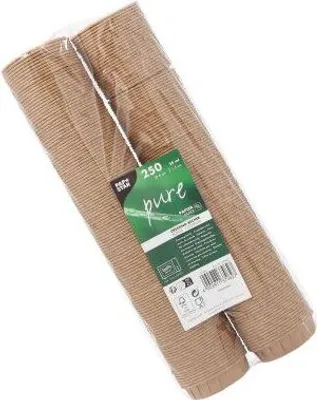 Produktbild von 5000 Dressingbecher, Papier "pure" 25 ml Ø 6 cm · 1,5 cm braun