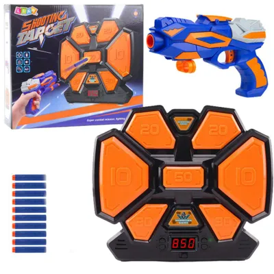 Produktbild von Arcade-Spielpistole Schaumstoff-Darts Elektronischer Dartscheibenzähler